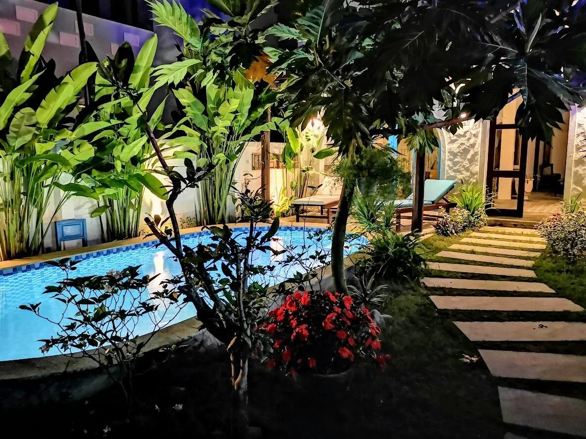 Đắm mình trong ngôi nhà phong cách Địa Trung Hải ở Hội An