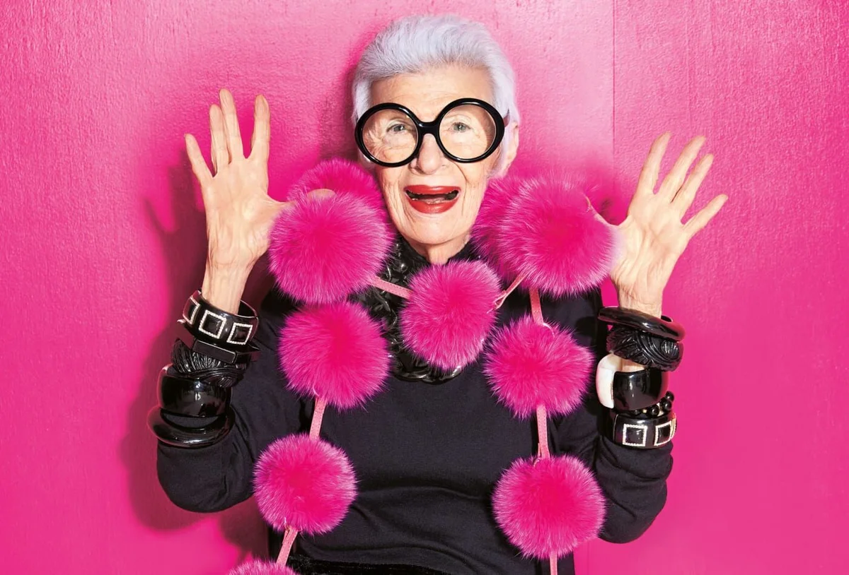 Iris Apfel - Người mẫu 100 tuổi