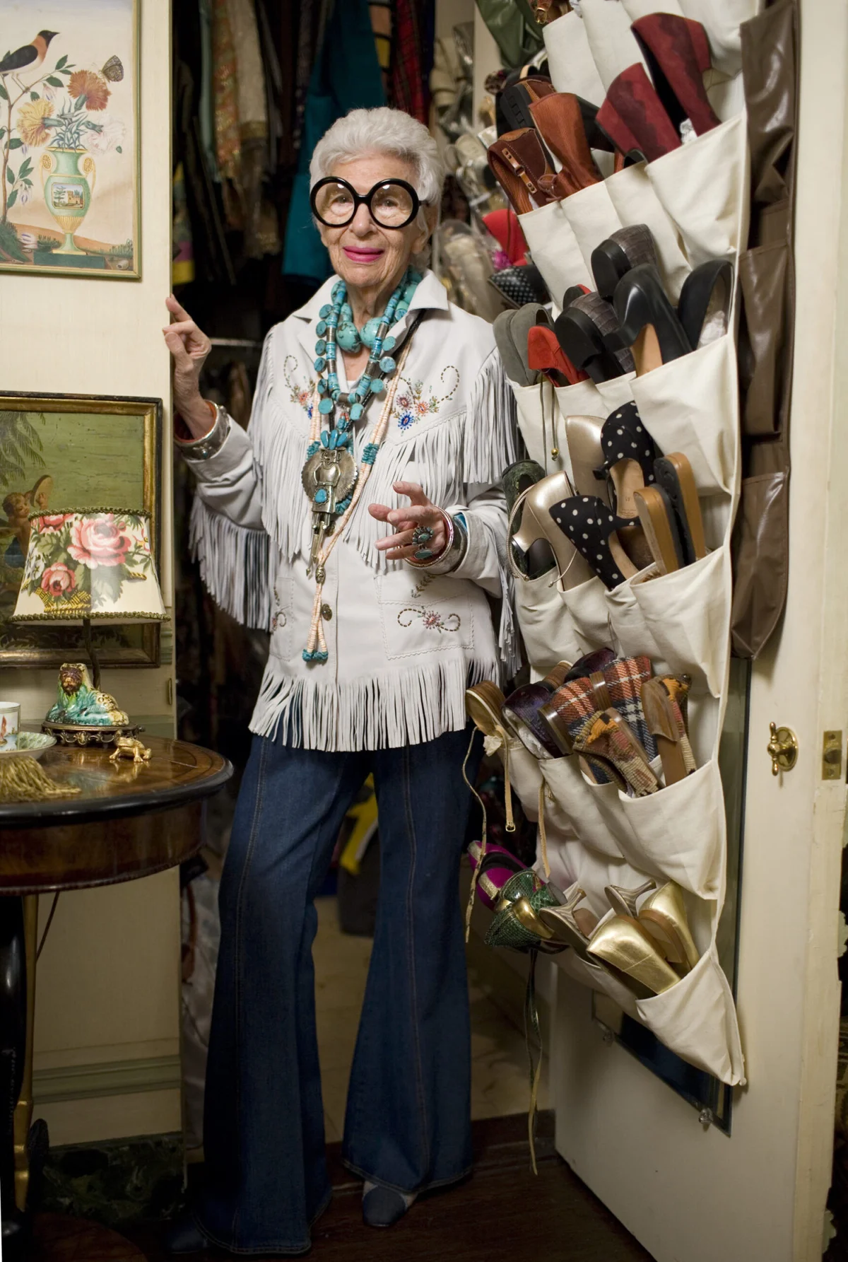 Iris Apfel - Người mẫu 100 tuổi