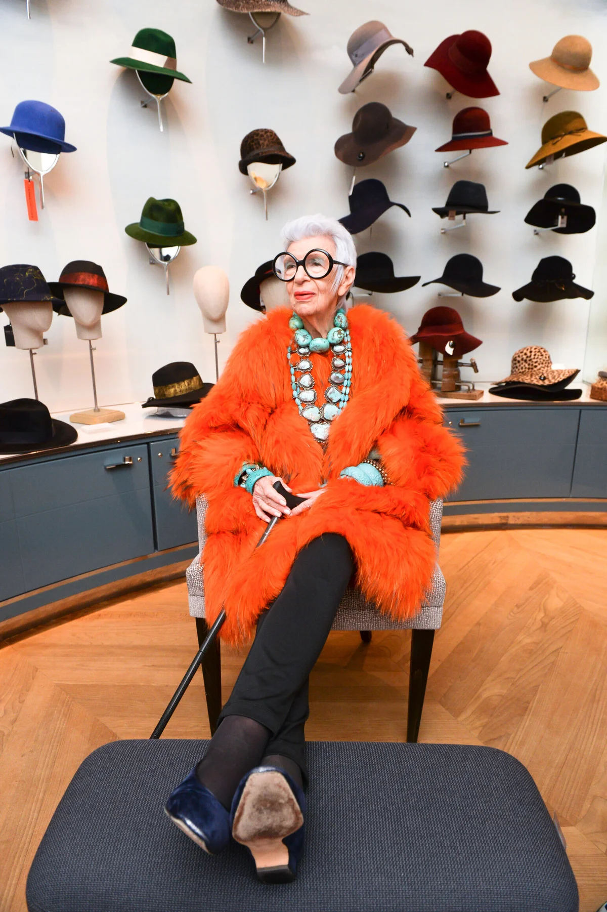 Iris Apfel - người mẫu 100 tuổi
