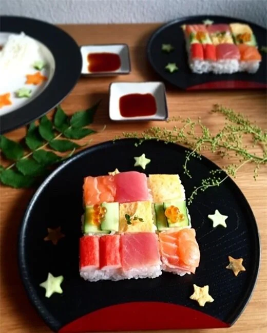 Mosaic sushi - bức tranh tuyệt đẹp của ẩm thực Nhật Bản-9