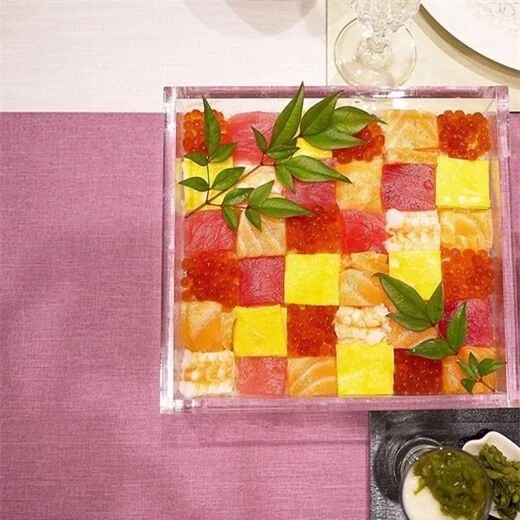 Mosaic sushi - bức tranh tuyệt đẹp của ẩm thực Nhật Bản-4