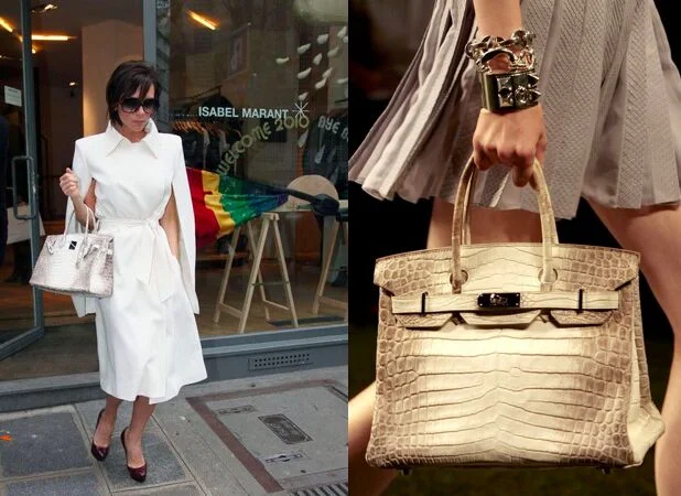 Victoria Beckham là ngôi sao sở hữu chiếc túi đáng giá đầu tiên