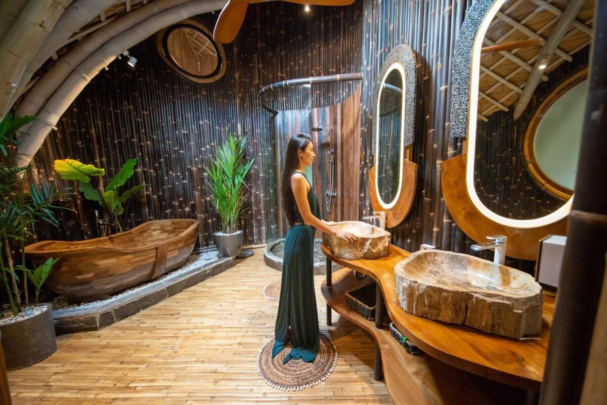 Khu nghỉ dưỡng toàn gỗ ở Bali - 4