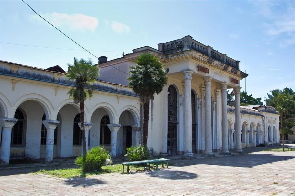 Nhà ga Gudauta, Abkhazia