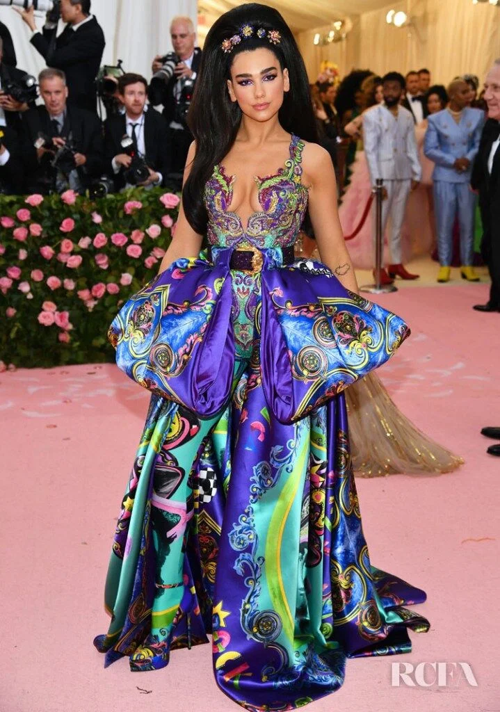 Dua Lipa Versace MET Gala 2019
