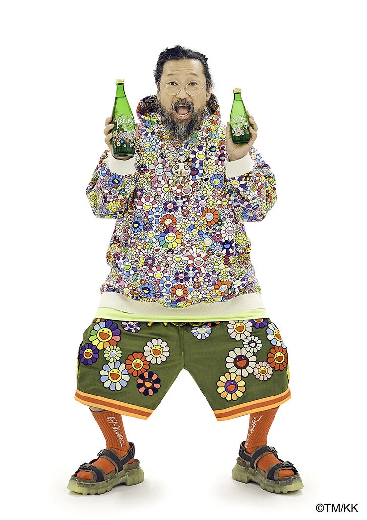 Perrier hợp tác cùng Takashi Murakami ra mắt BST phiên bản giới hạn Perrier x Murakami-3