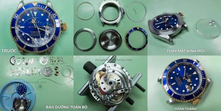 Những điều cần biết về bảo dưỡng đồng hồ Rolex