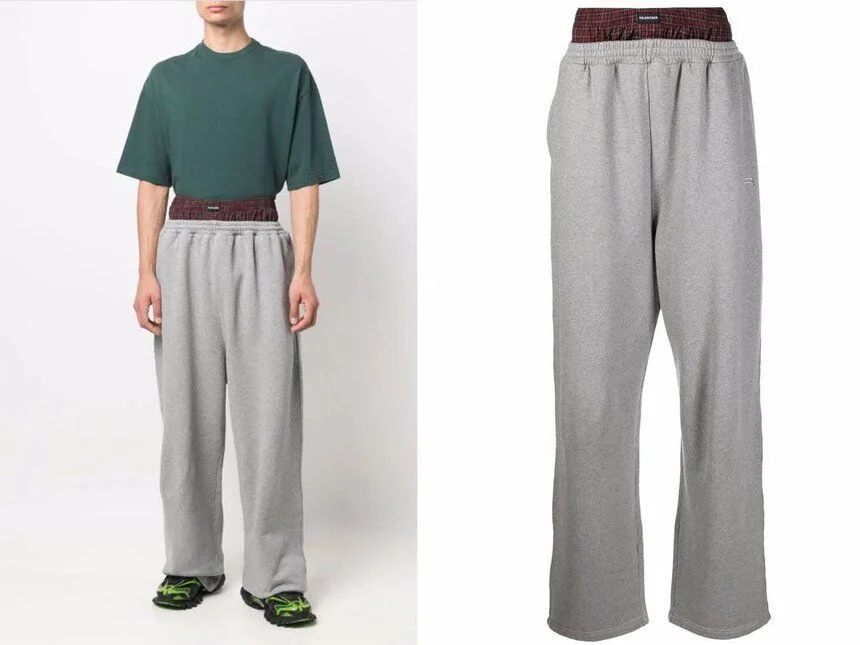 Balenciaga bị chỉ trích vì mẫu quần tụt mới