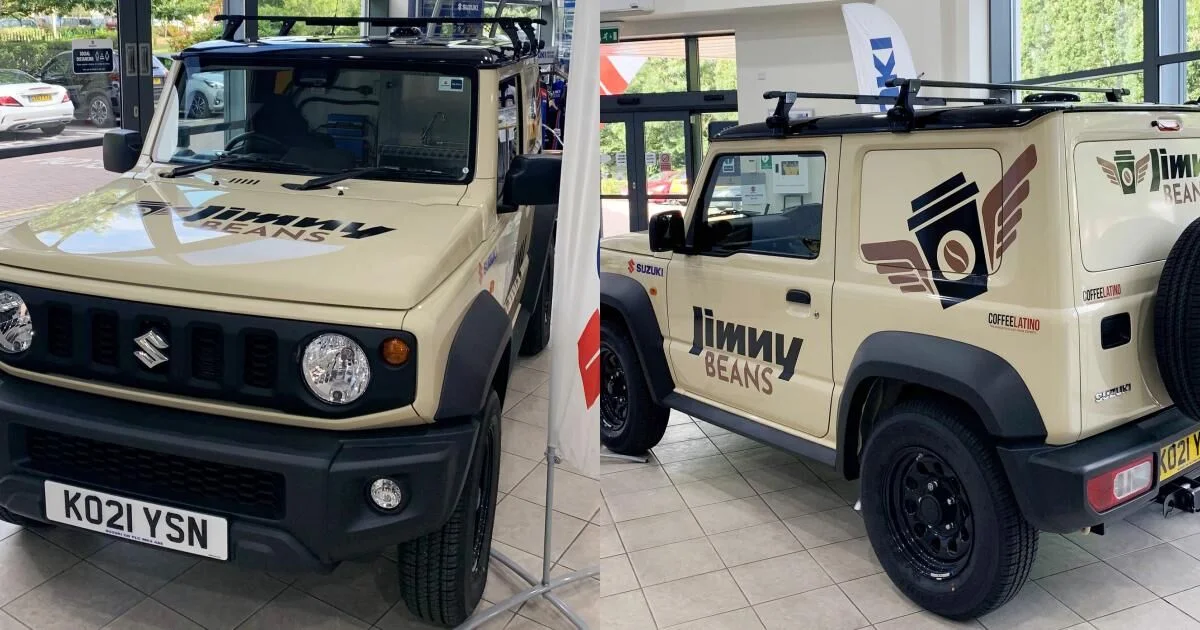 Suzuki Jimny có thêm phiên bản xe cà phê di động độc đáo