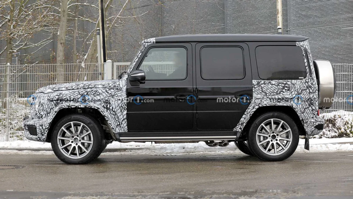 Thiết kế thân xe Mercedes-Benz G-Class