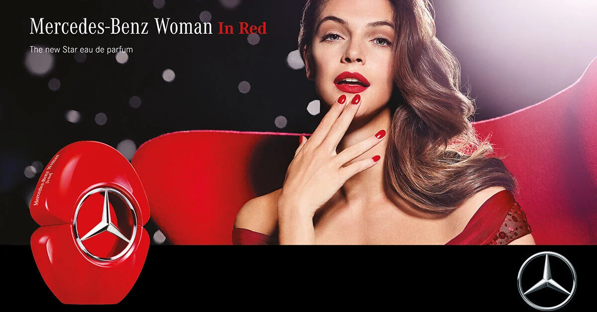 Nước hoa Mercedes-Benz Woman In Red EDP: Sự quyến rũ mạnh mẽ