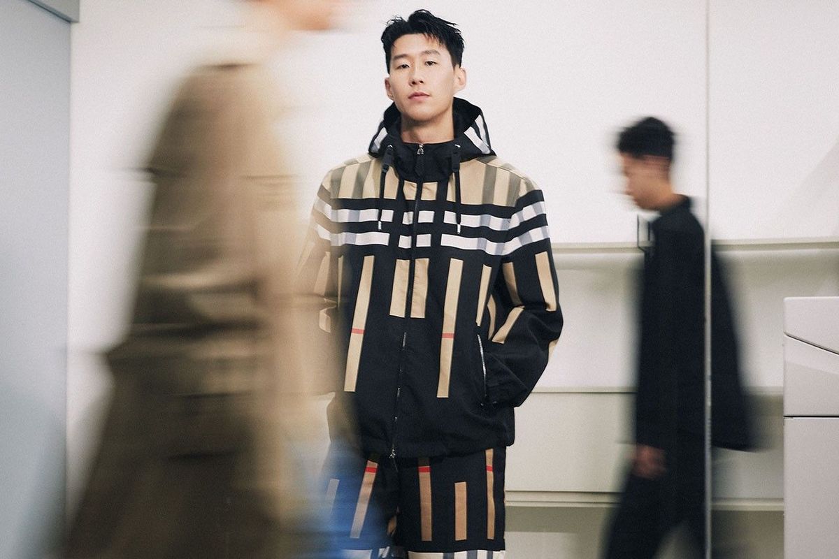 Son Heung Min Burberry