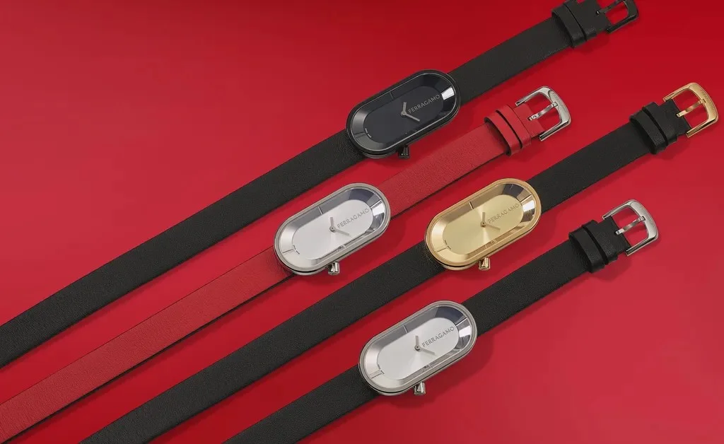 Gợi ý món quà cho phái đẹp - đồng hồ Ferragamo Curve gợi cảm