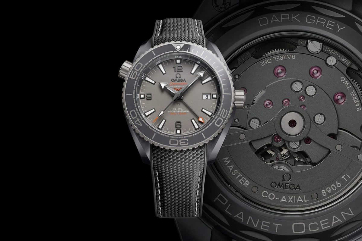 Omega Planet Ocean Dark Grey bổ sung mới cho bộ sưu tập Seamaster