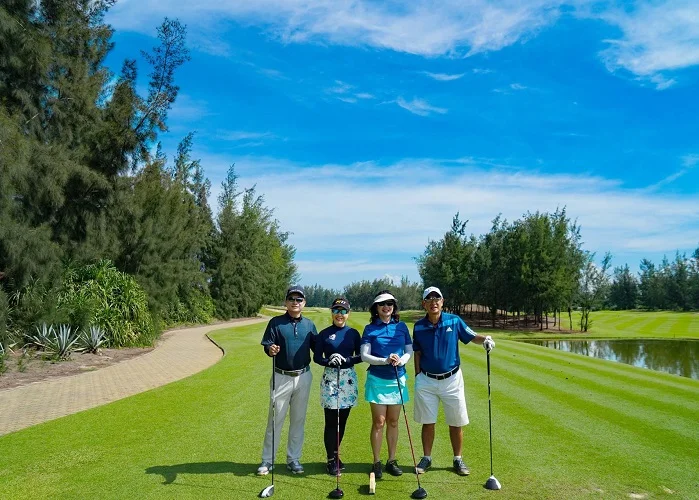 Đến với sân golf này bạn chắc chắn sẽ có được những trải nghiệm tuyệt vời. Ảnh: vietnamgolf