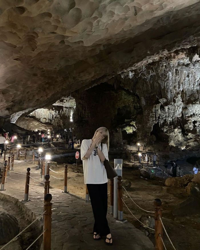 Hang Sửng Sốt là điểm thăm quan đẹp nhất ở Hạ Long. Ảnh: @thu_thanhh_