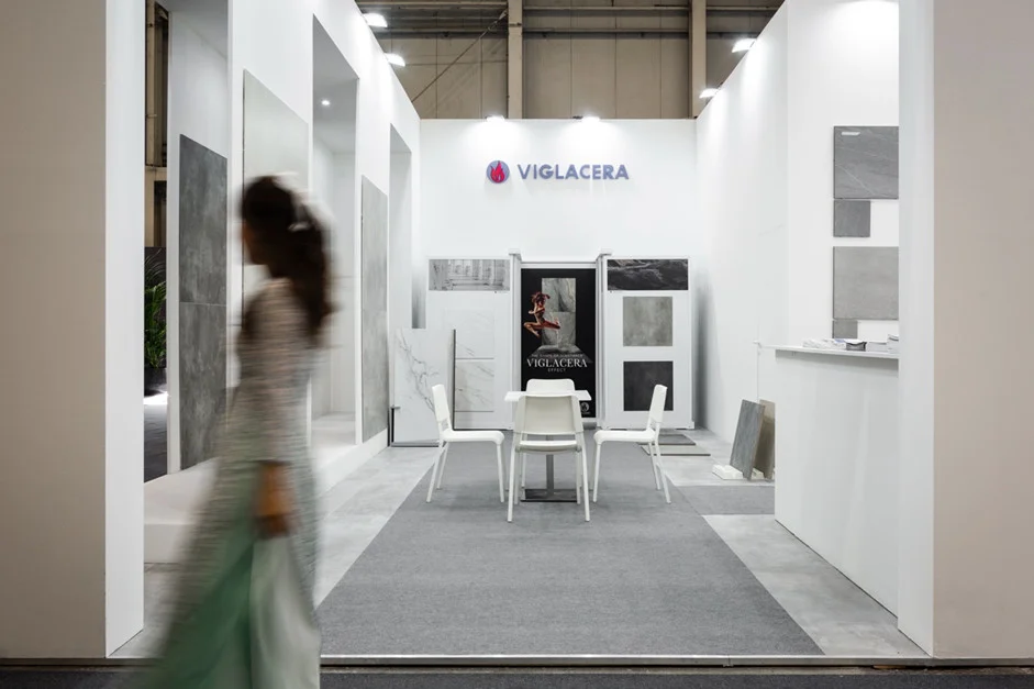 Gian hàng Viglacera tại triển lãm Cersaie 2023