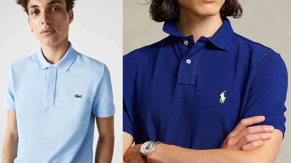 polo Lacoste và polo Ralph Lauren