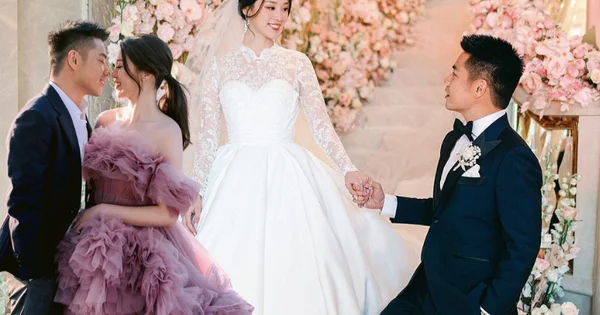 Đám cưới giới siêu giàu Trung Quốc bên trong biệt thự hơn 335 tỷ đồng
