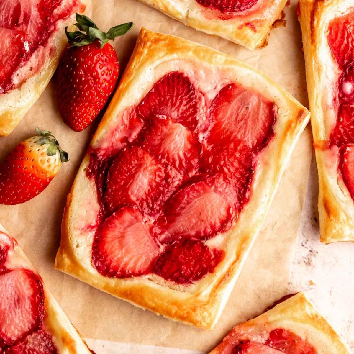 Strawberry Danish