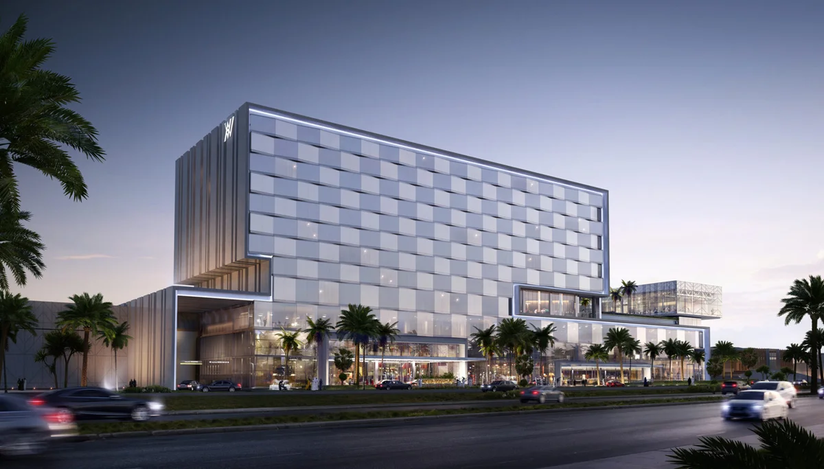 Tòa nhà khách sạn cao 12 tầng với không gian hiện đại đẳng cấp WW Hotel