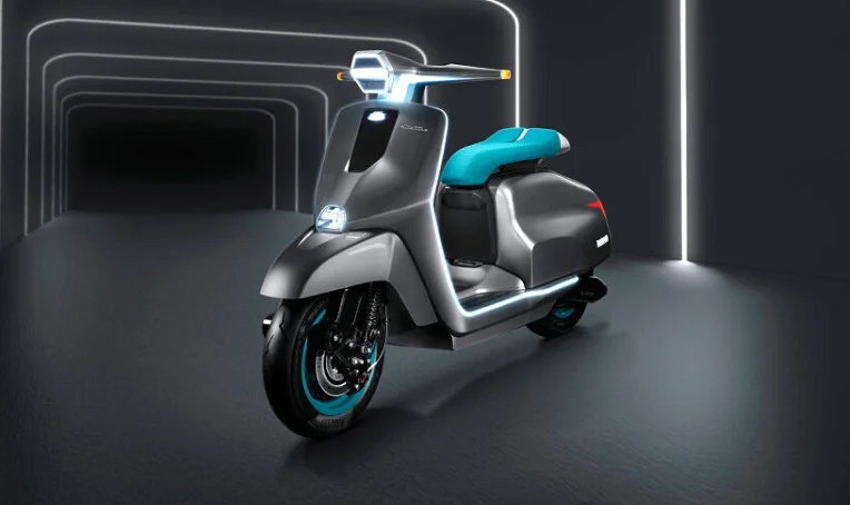 Xe điện Lambretta Elettra rực rỡ ánh sáng tại EICMA 2023