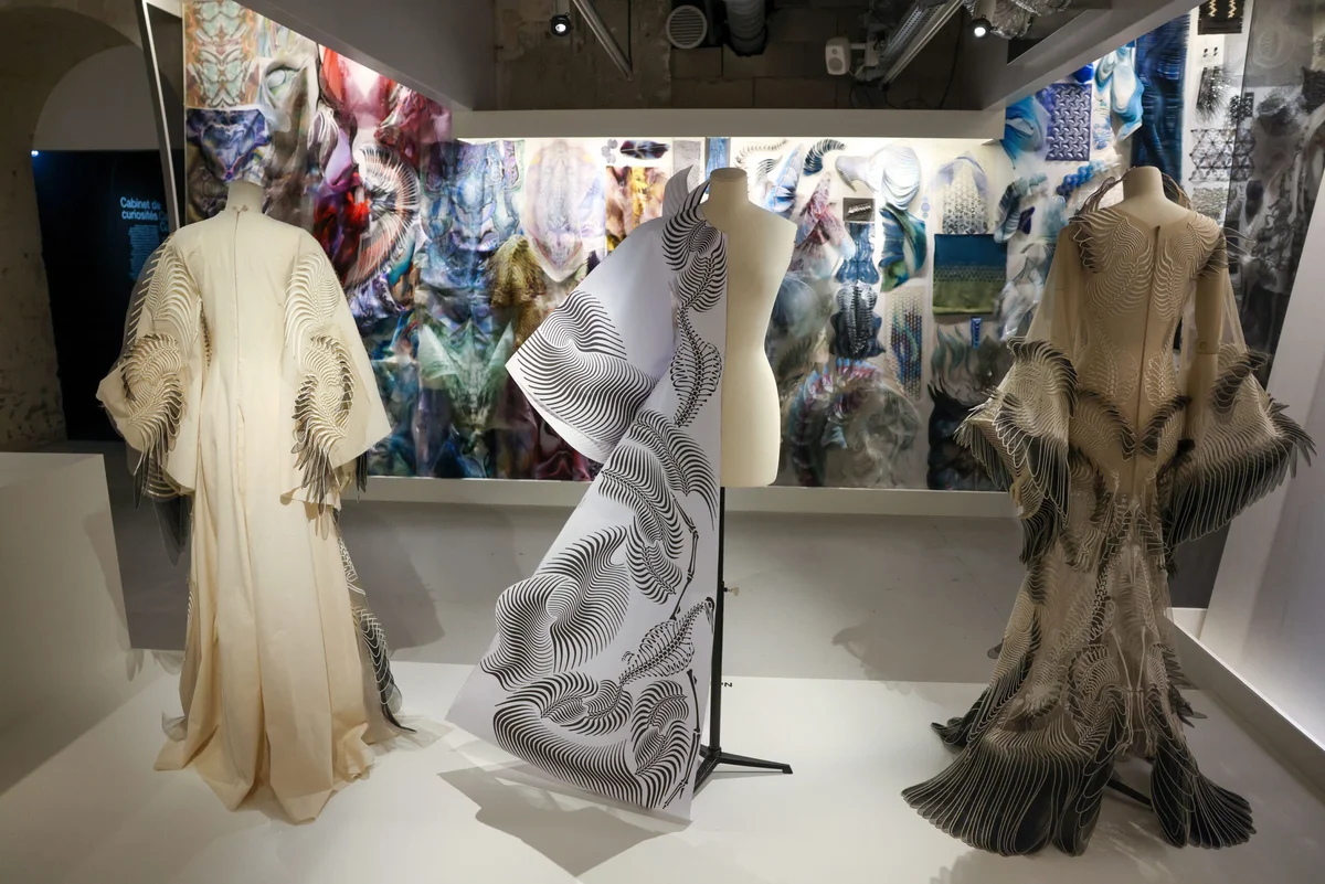 Triển lãm “Iris van Herpen: Sculpting the Senses” ở bảo tàng Pháp