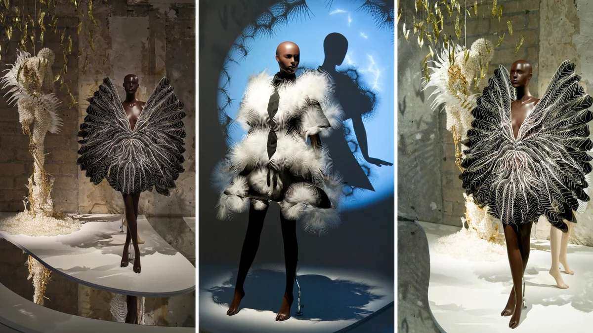 Triển lãm “Iris van Herpen: Sculpting the Senses” ở bảo tàng Pháp