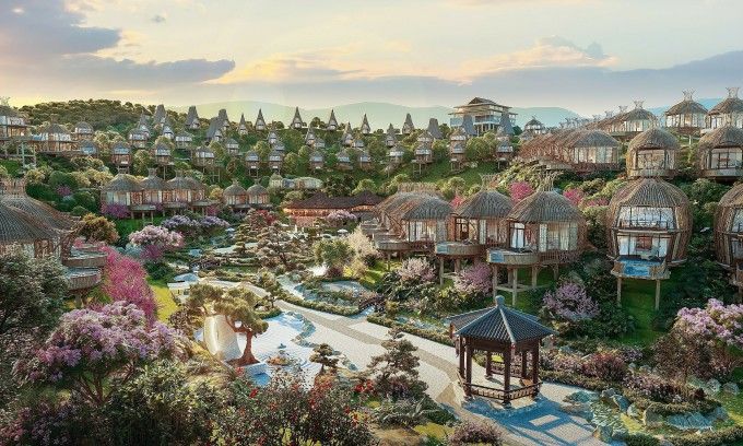 Ravi Onsen Retreat Hoa Binh khoáng nóng cách Hà Nội 1 giờ lái xe