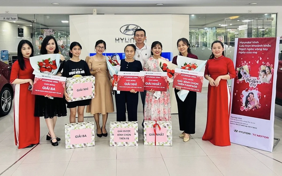 Hyundai Vinh mừng Ngày của Mẹ: Ngọt ngào trong vòng tay mẹ