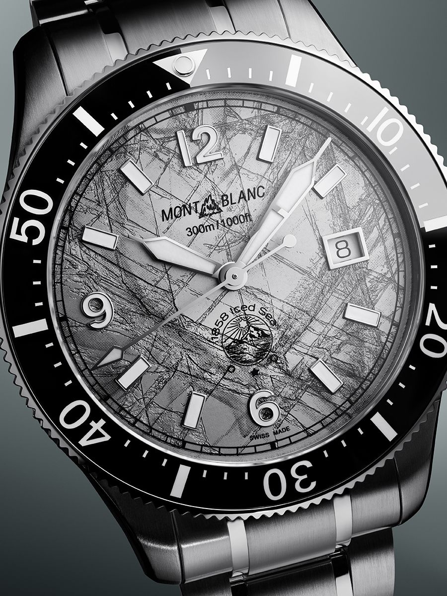 đồng hồ Montblanc 1858 Iced Sea