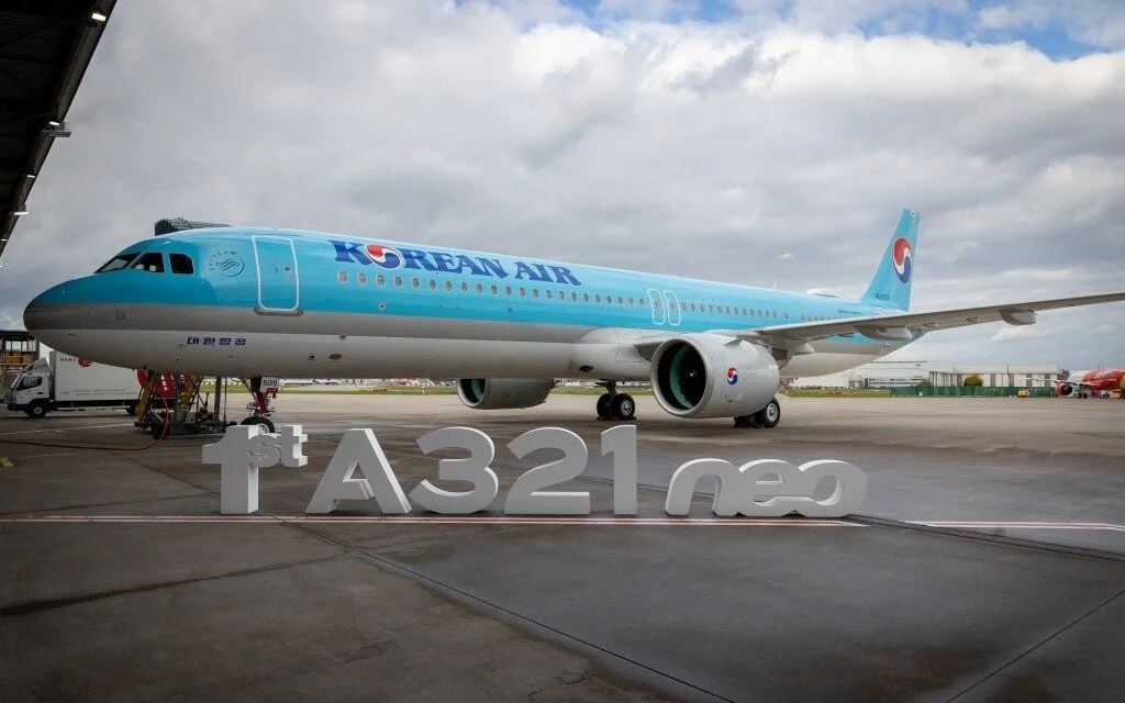Korean Air khai thác máy bay Airbus A321neo thế hệ mới tại Việt Nam