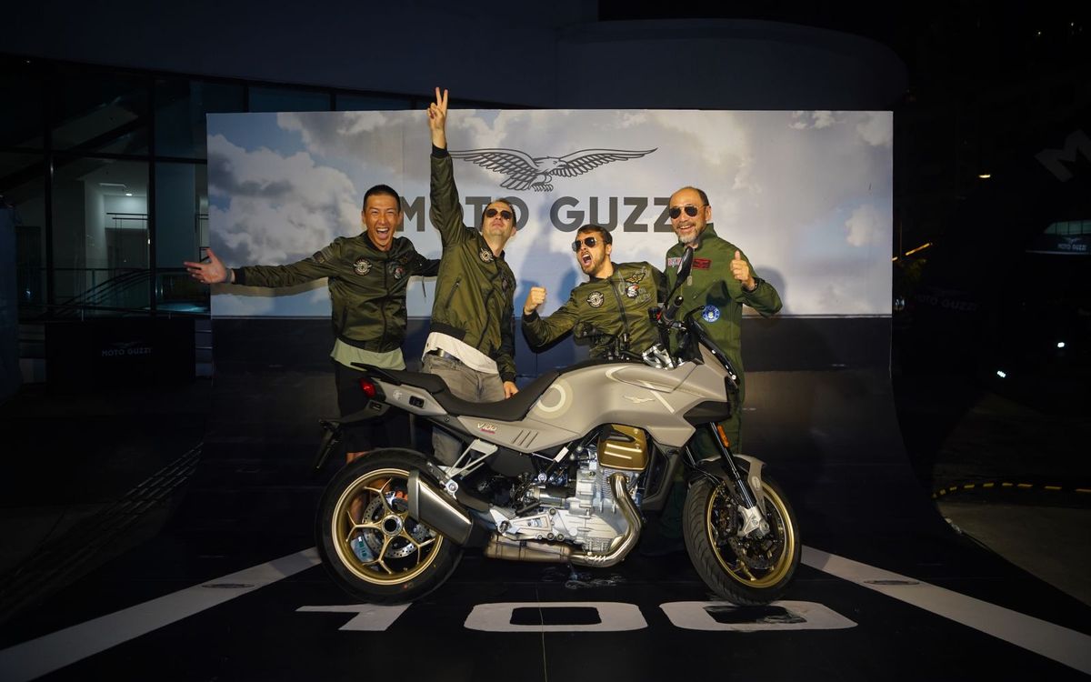 Ra mắt Moto Guzzi V100 Mandello tại khu vực Châu Á Thái Bình Dương