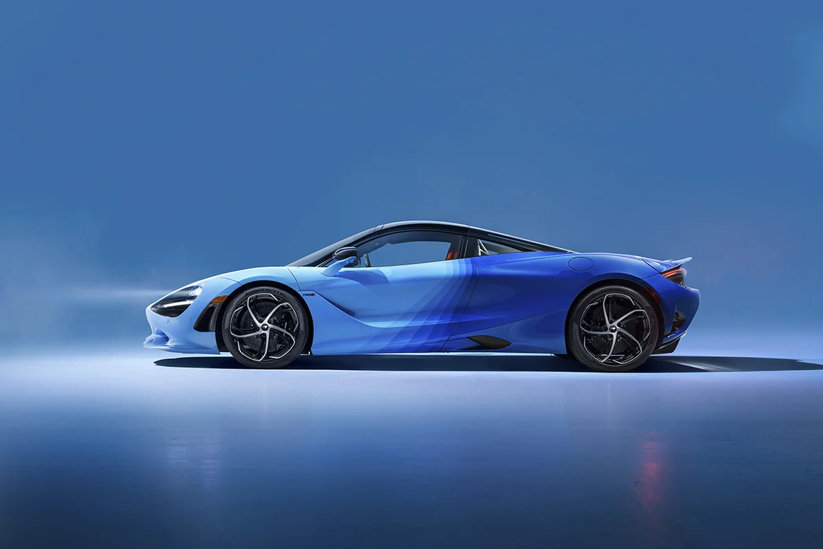 McLaren 750S chủ đề Quang phổ 