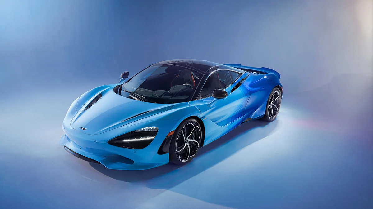 McLaren 750S chủ đề Quang phổ của MSO lớp sơn hoàn thiệt đa sắc