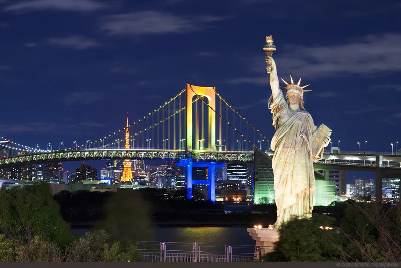 Bạn đã biết đến đảo nhân tạo Odaiba Nhật Bản chưa?