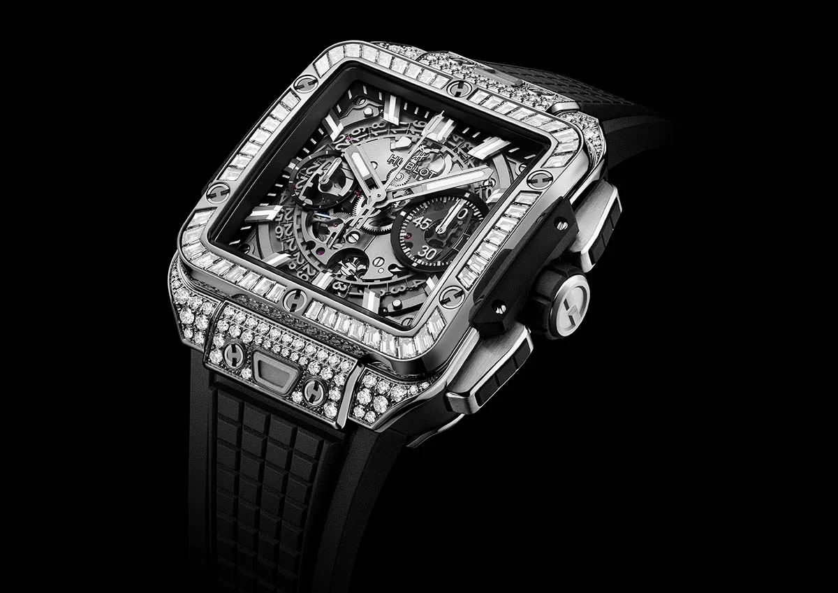 Hublot Square Bang Unico kim cương