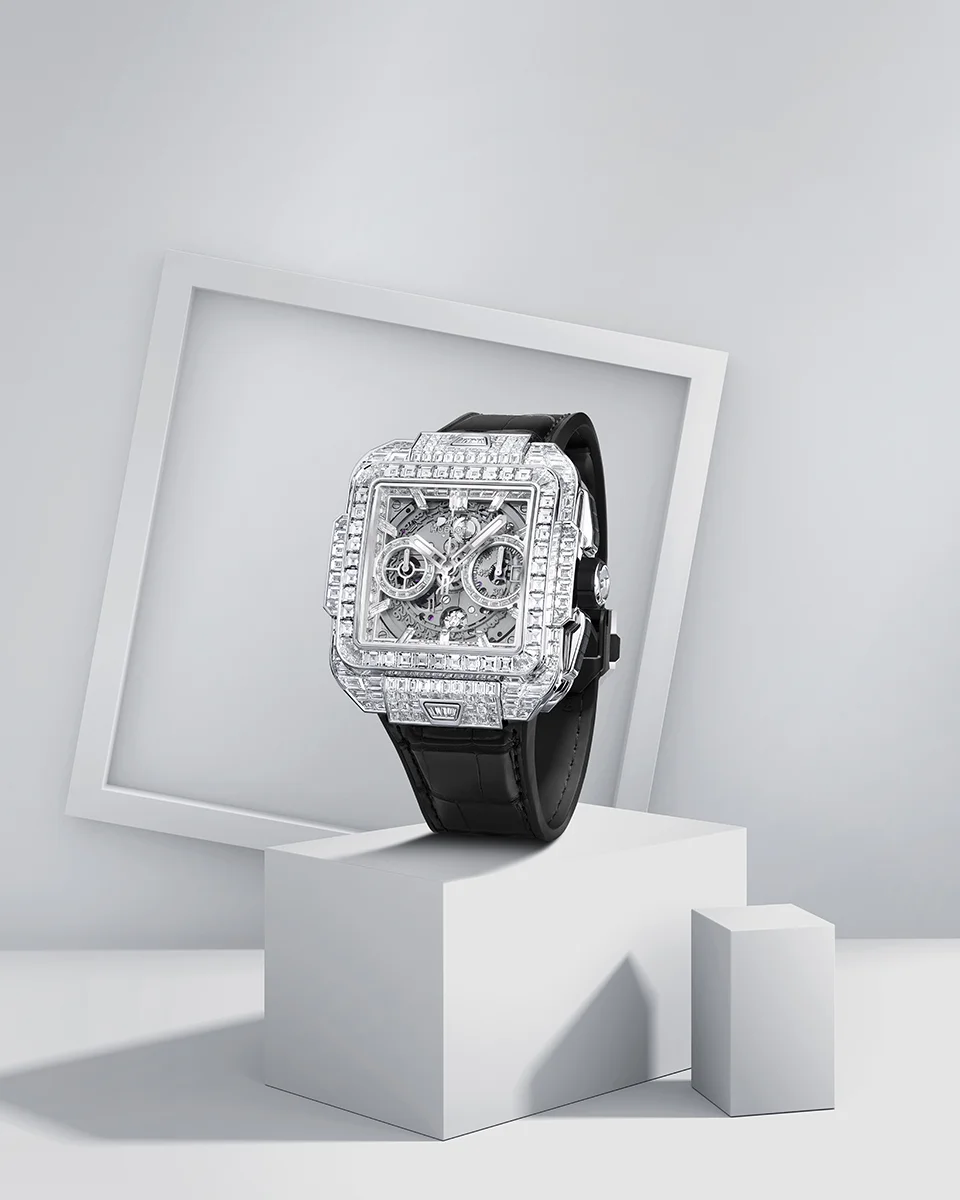 Hublot Square Bang Unico kim cương