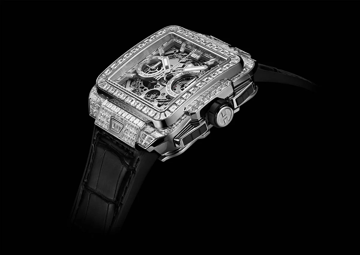 Hublot Square Bang Unico kim cương
