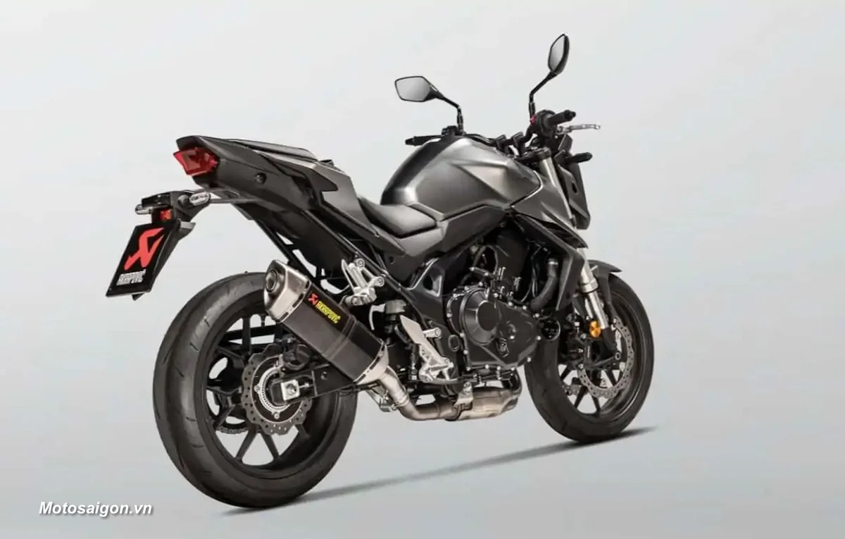 Honda CB750 Hornet thử âm thanh pô Akrapovic 2023
