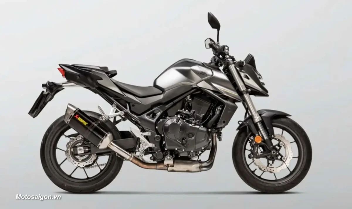 Honda CB750 Hornet thử âm thanh pô Akrapovic 2023