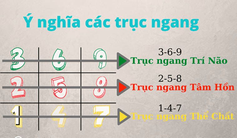 Biểu đồ ngày sinh trong thần số học (nhân số học - Pythagoras)