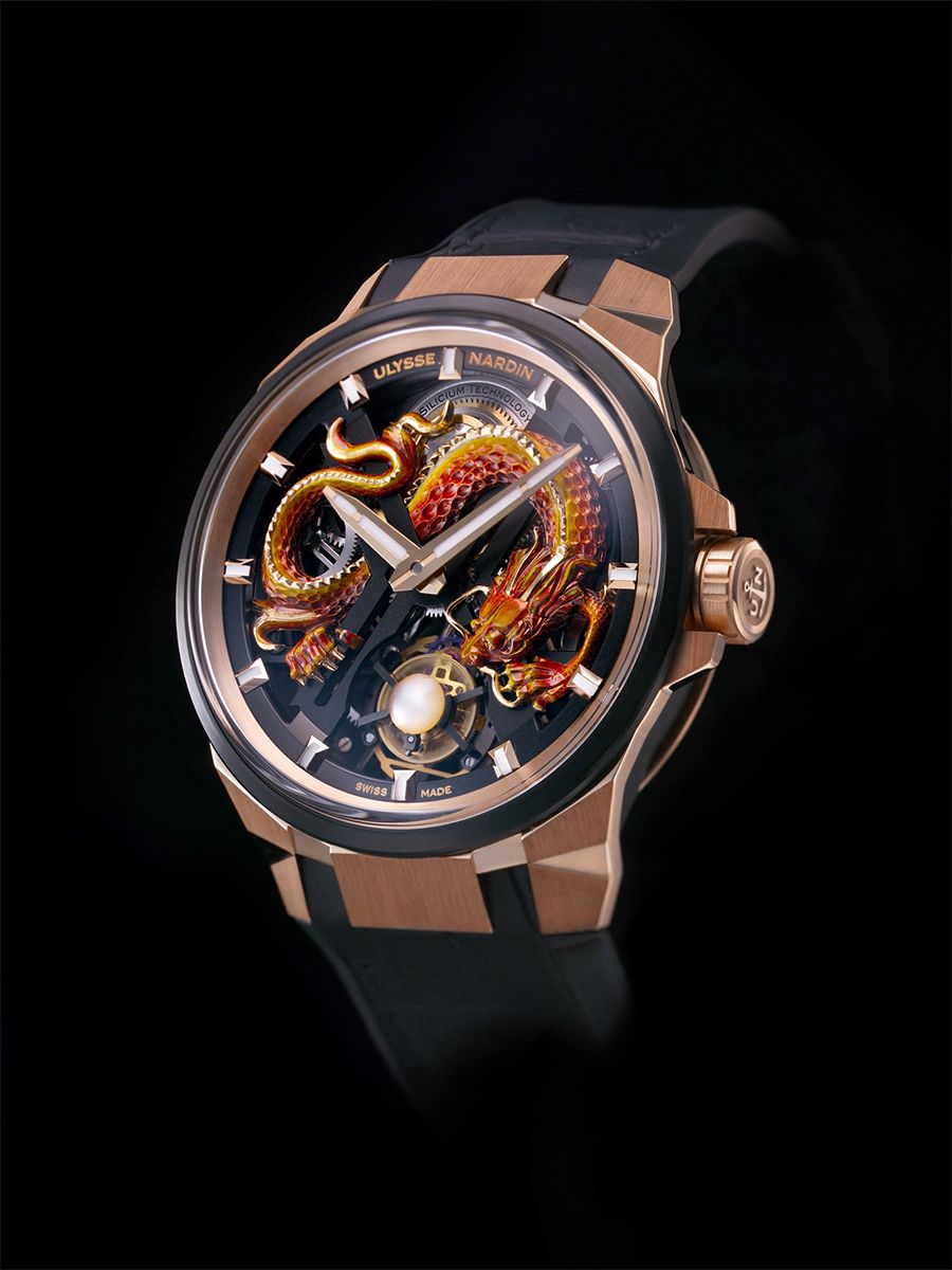 Ulysse Nardin ra mắt phiên bản Blast Tourbillon Dragon mới