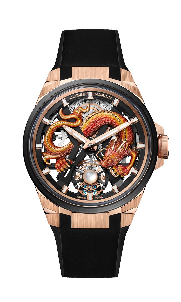 Ulysse Nardin ra mắt phiên bản Blast Tourbillon Dragon mới