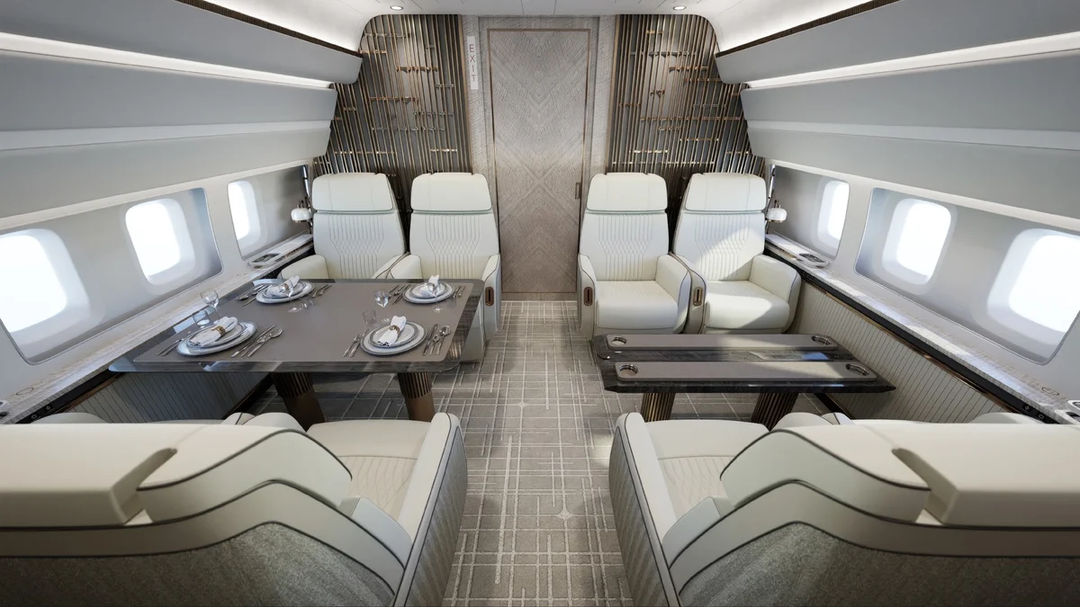 Ý tưởng thiết kế độc lạ cho cabin máy bay