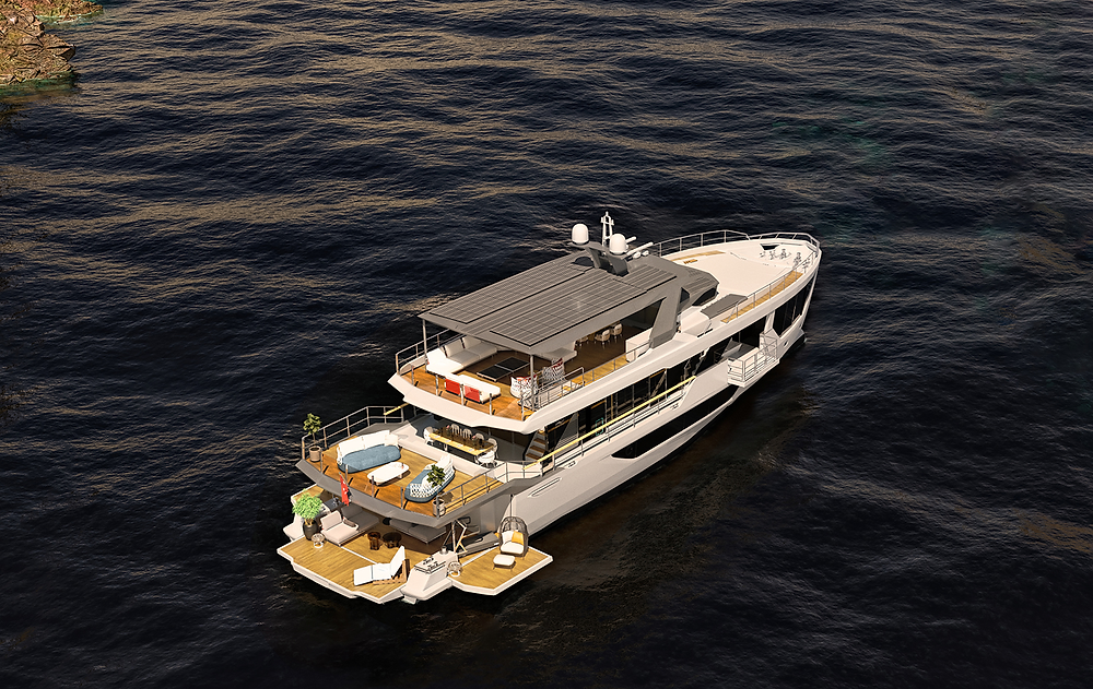 30XP - Du thuyền hybrid đầu tiên của Numarine dự kiến ra mắt trong mùa hè 2024