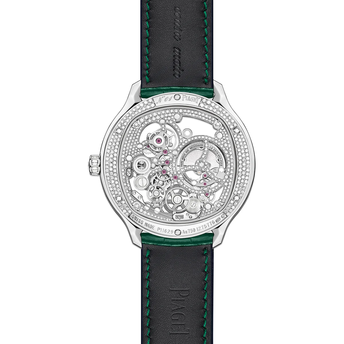 Ra mắt đồng hồ Piaget Polo Emperador đính 53 viên ngọc lục bảo
