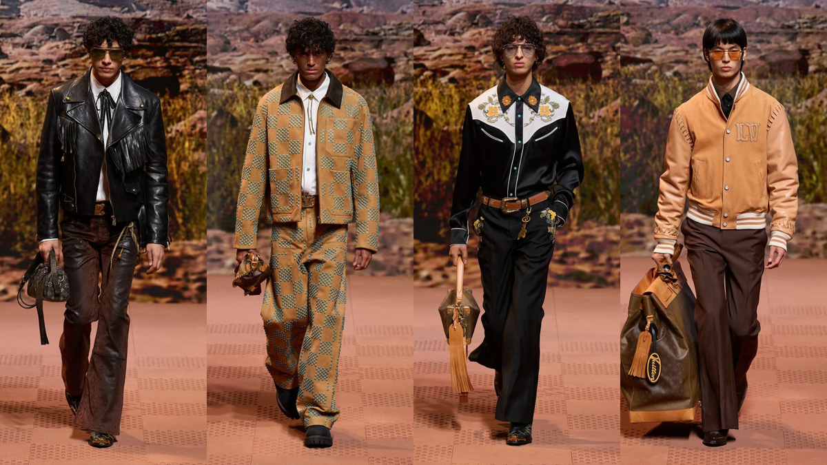 Louis Vuitton Fall/Winter 2024 Menswear – Chuyến phiêu lưu về miền Viễn Tây nước Mỹ của Pharrell Williams
