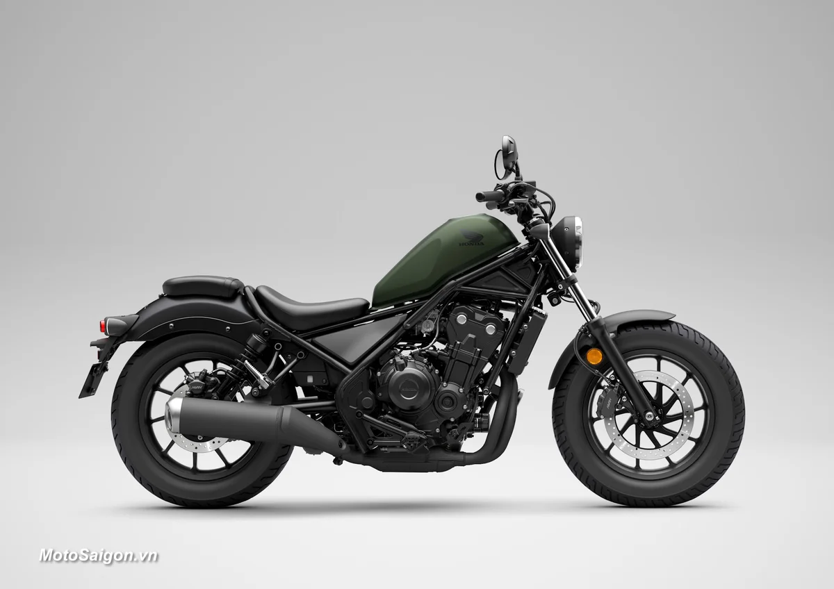 Honda Rebel 500 2024 phiên bản mới bất ngờ ra mắt kèm giá xe